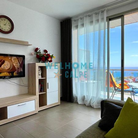 Lima Con Piscina Y Vista Al Mar Διαμέρισμα Κάλπε Εξωτερικό φωτογραφία