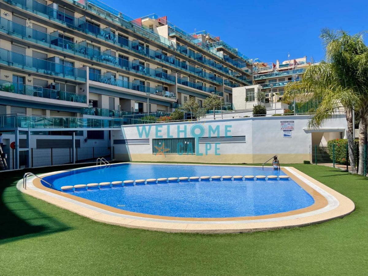 Lima Con Piscina Y Vista Al Mar Διαμέρισμα Κάλπε Εξωτερικό φωτογραφία